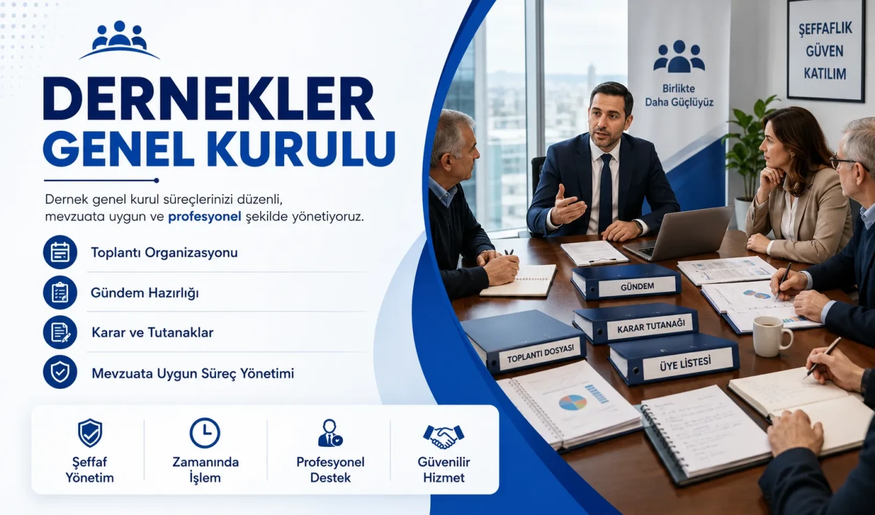 Dernekler Genel Kurulu | Toplantı Süreci ve Profesyonel Danışmanlık